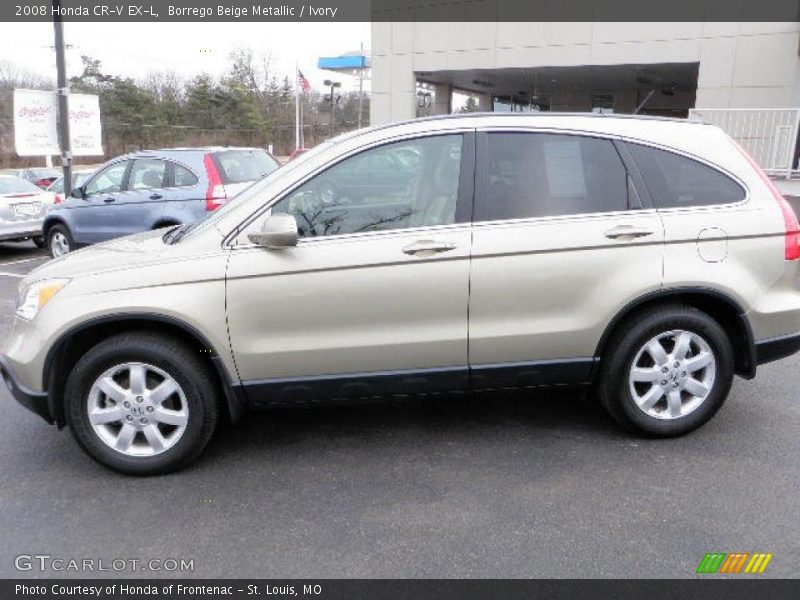 Borrego Beige Metallic / Ivory 2008 Honda CR-V EX-L