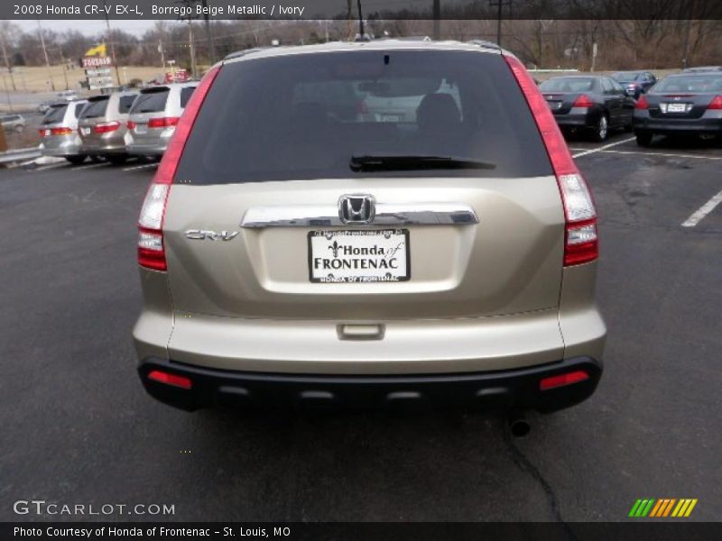 Borrego Beige Metallic / Ivory 2008 Honda CR-V EX-L