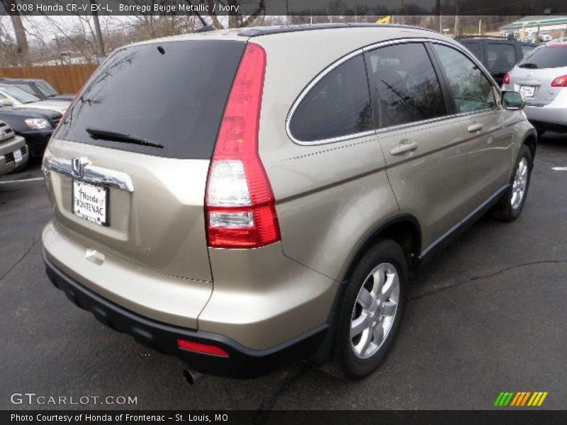 Borrego Beige Metallic / Ivory 2008 Honda CR-V EX-L