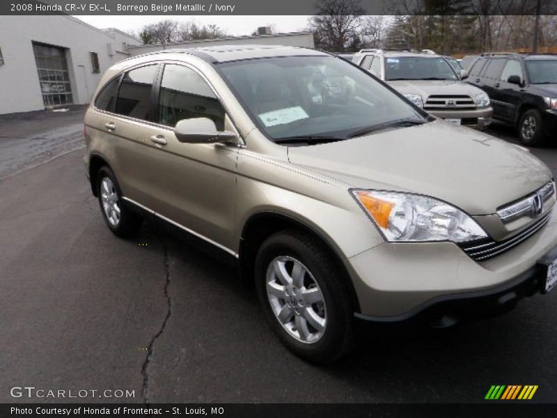 Borrego Beige Metallic / Ivory 2008 Honda CR-V EX-L