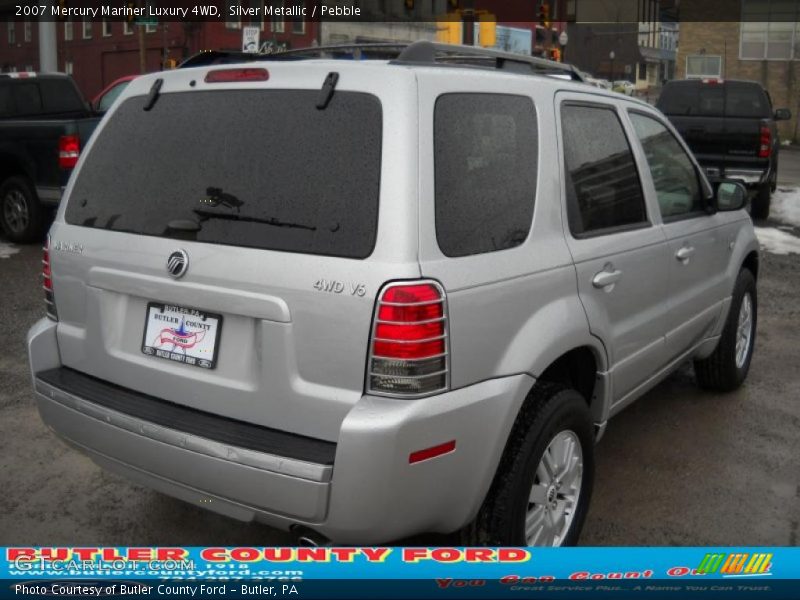 Silver Metallic / Pebble 2007 Mercury Mariner Luxury 4WD