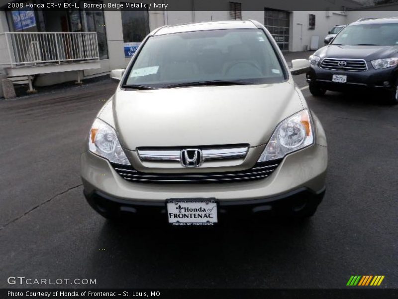 Borrego Beige Metallic / Ivory 2008 Honda CR-V EX-L