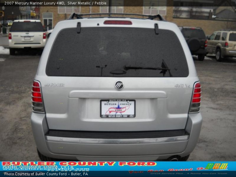 Silver Metallic / Pebble 2007 Mercury Mariner Luxury 4WD