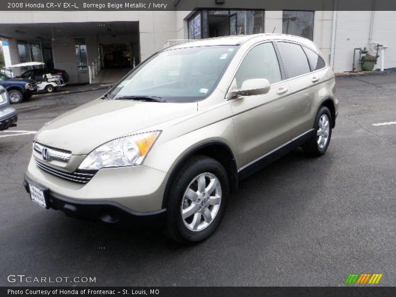 Borrego Beige Metallic / Ivory 2008 Honda CR-V EX-L