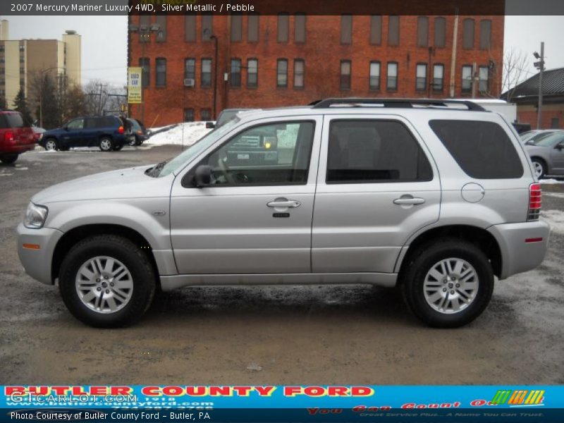 Silver Metallic / Pebble 2007 Mercury Mariner Luxury 4WD