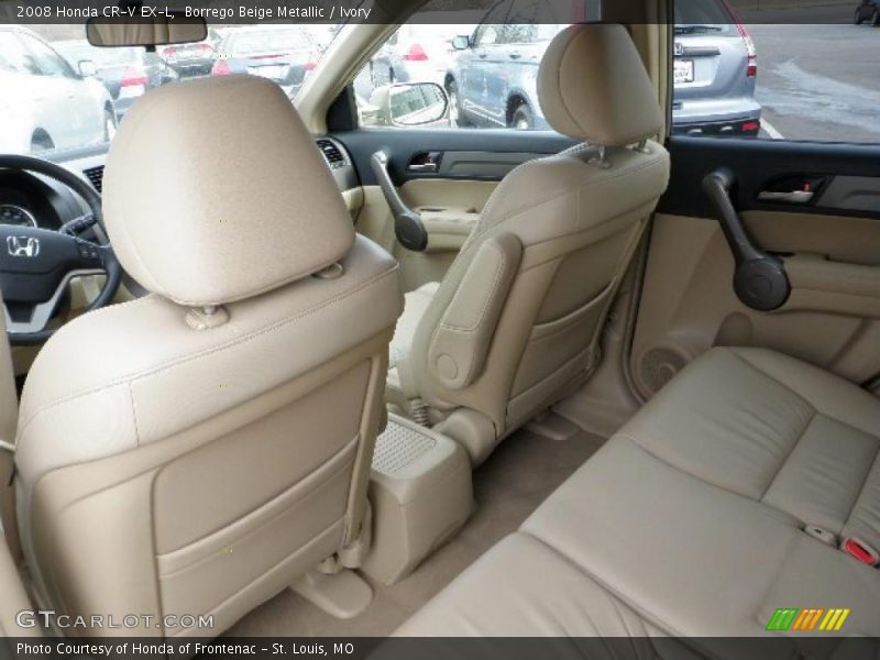 Borrego Beige Metallic / Ivory 2008 Honda CR-V EX-L