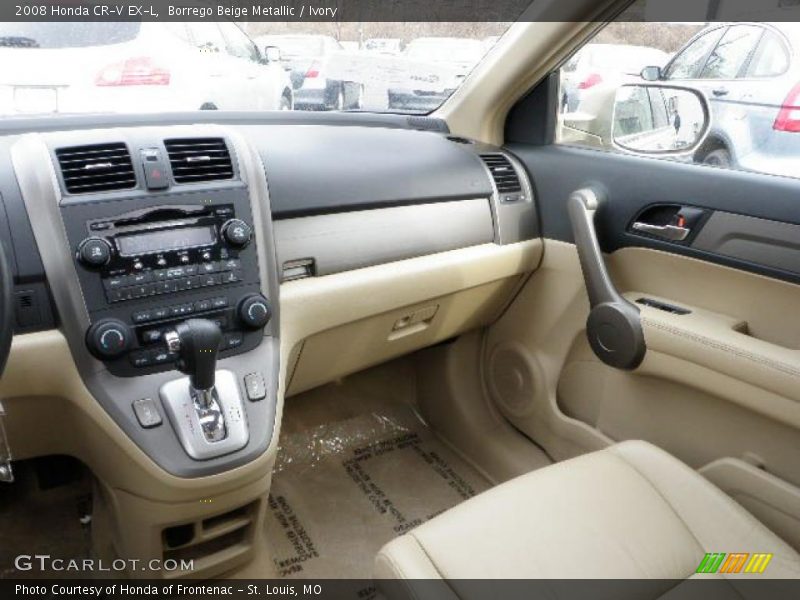 Borrego Beige Metallic / Ivory 2008 Honda CR-V EX-L
