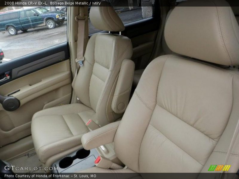 Borrego Beige Metallic / Ivory 2008 Honda CR-V EX-L
