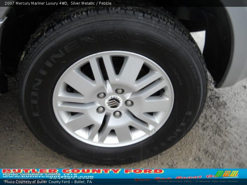 Silver Metallic / Pebble 2007 Mercury Mariner Luxury 4WD