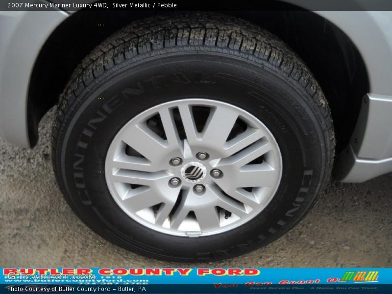 Silver Metallic / Pebble 2007 Mercury Mariner Luxury 4WD
