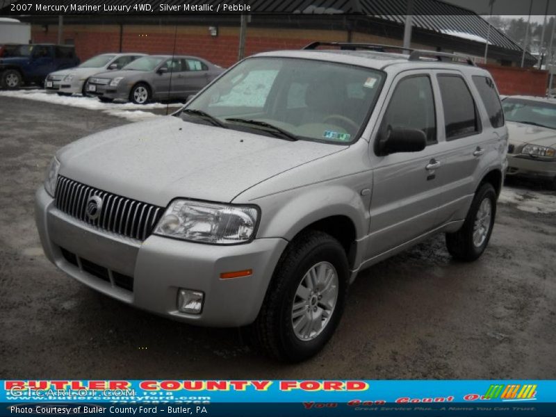 Silver Metallic / Pebble 2007 Mercury Mariner Luxury 4WD