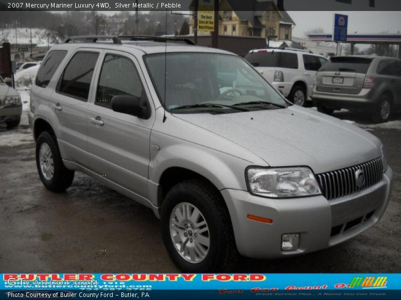 Silver Metallic / Pebble 2007 Mercury Mariner Luxury 4WD