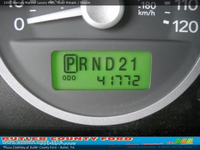 Silver Metallic / Pebble 2007 Mercury Mariner Luxury 4WD