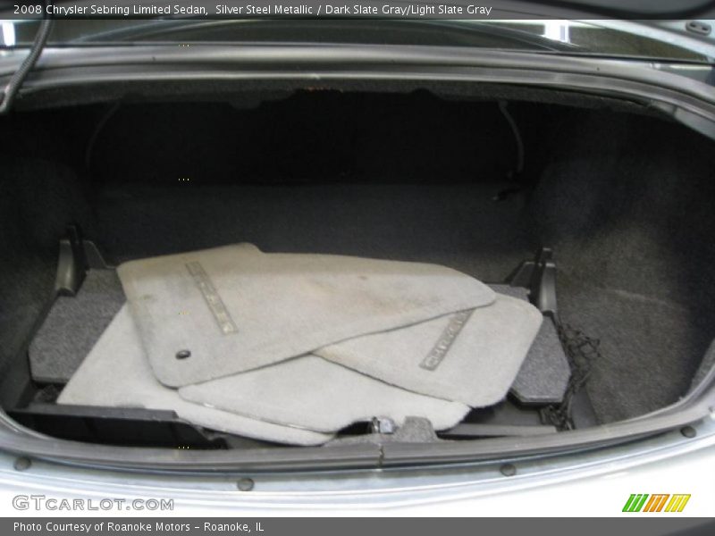Silver Steel Metallic / Dark Slate Gray/Light Slate Gray 2008 Chrysler Sebring Limited Sedan