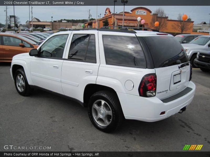 Summit White / Gray 2009 Chevrolet TrailBlazer LT