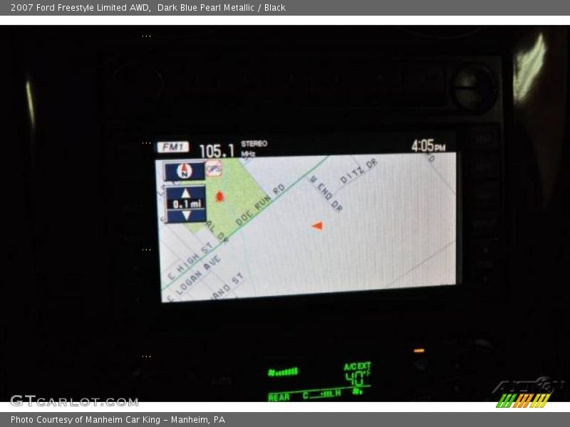 Dark Blue Pearl Metallic / Black 2007 Ford Freestyle Limited AWD