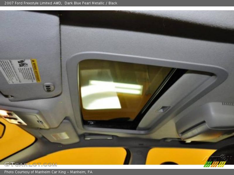 Dark Blue Pearl Metallic / Black 2007 Ford Freestyle Limited AWD