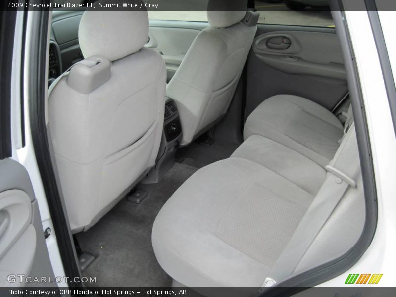 Summit White / Gray 2009 Chevrolet TrailBlazer LT