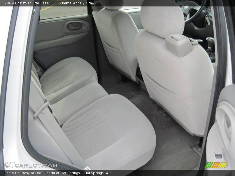 Summit White / Gray 2009 Chevrolet TrailBlazer LT