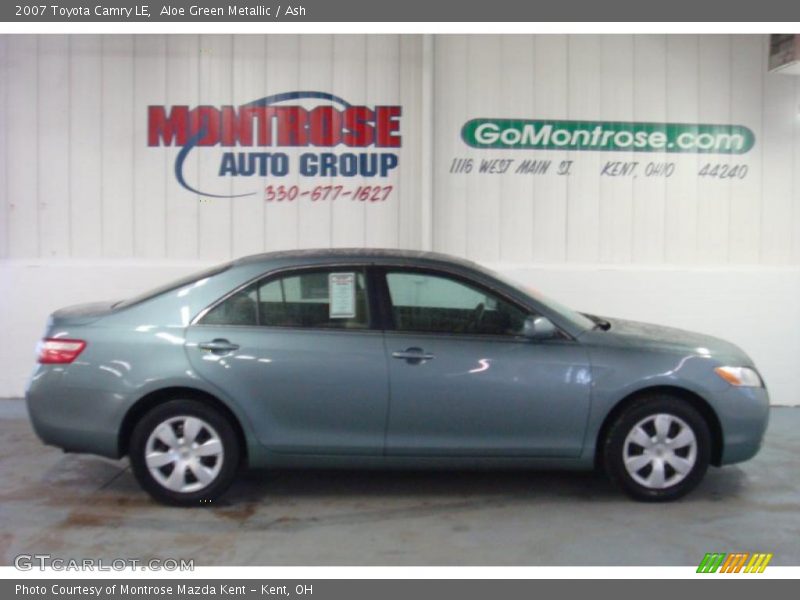 Aloe Green Metallic / Ash 2007 Toyota Camry LE