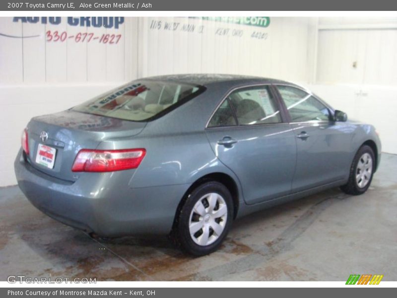 Aloe Green Metallic / Ash 2007 Toyota Camry LE
