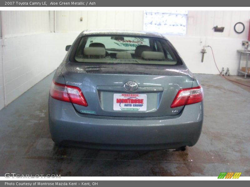Aloe Green Metallic / Ash 2007 Toyota Camry LE