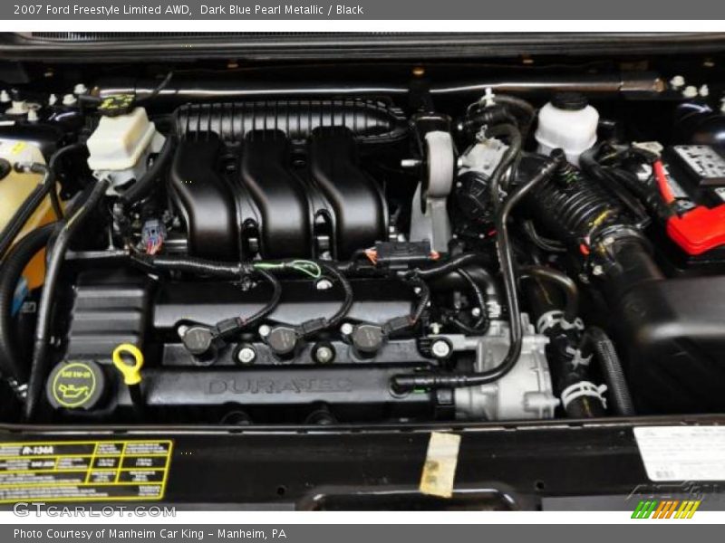 Dark Blue Pearl Metallic / Black 2007 Ford Freestyle Limited AWD