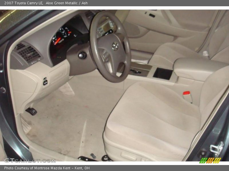 Aloe Green Metallic / Ash 2007 Toyota Camry LE
