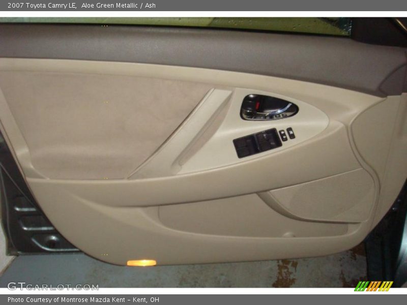 Aloe Green Metallic / Ash 2007 Toyota Camry LE
