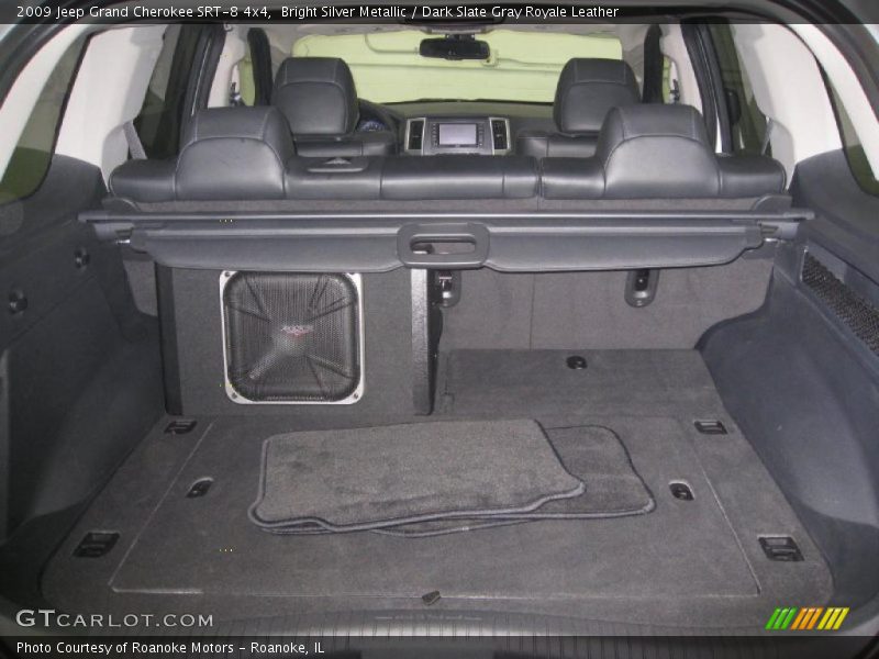 Bright Silver Metallic / Dark Slate Gray Royale Leather 2009 Jeep Grand Cherokee SRT-8 4x4