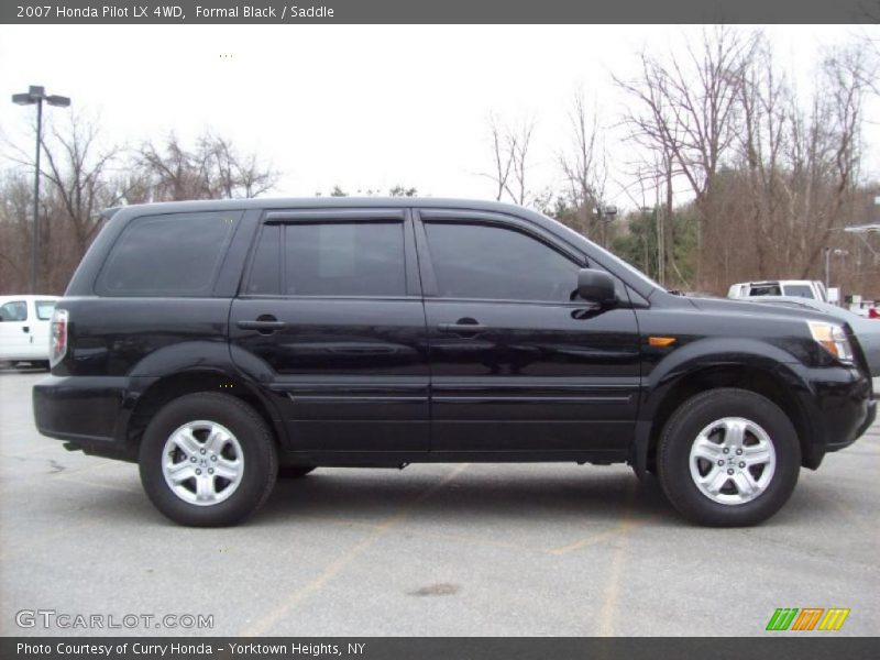 Formal Black / Saddle 2007 Honda Pilot LX 4WD