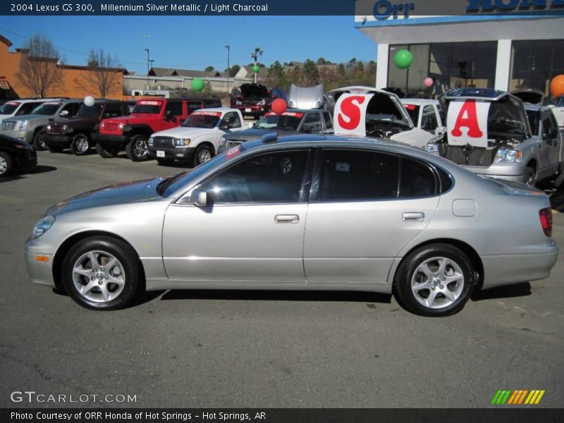 Millennium Silver Metallic / Light Charcoal 2004 Lexus GS 300
