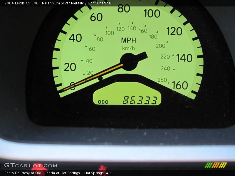 Millennium Silver Metallic / Light Charcoal 2004 Lexus GS 300
