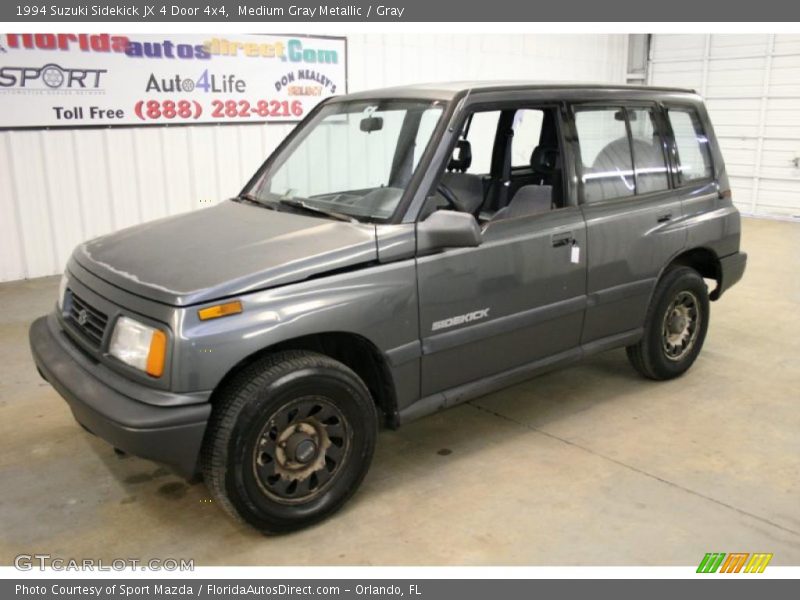 Medium Gray Metallic / Gray 1994 Suzuki Sidekick JX 4 Door 4x4