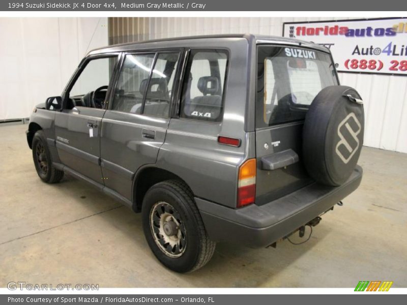 Medium Gray Metallic / Gray 1994 Suzuki Sidekick JX 4 Door 4x4