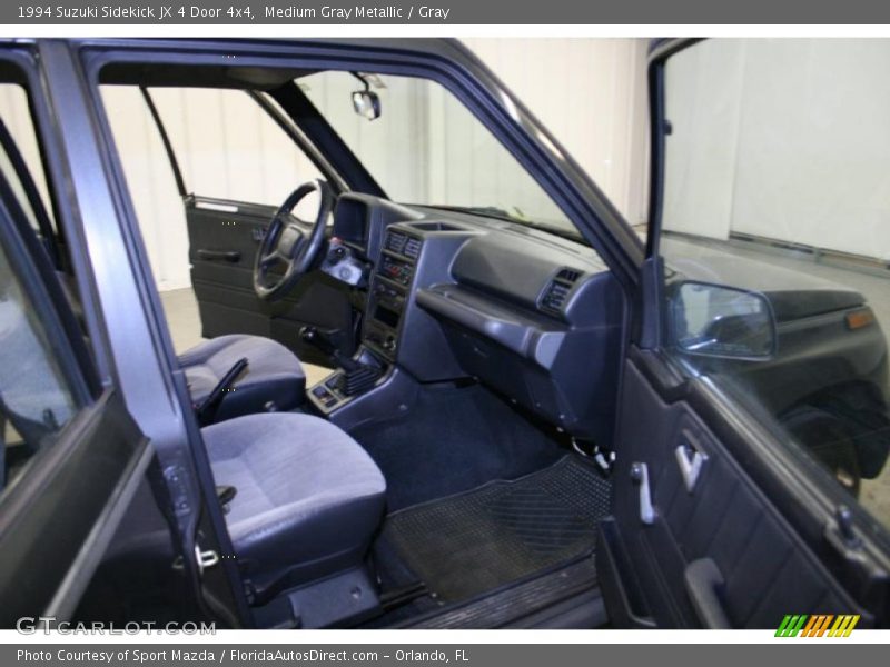 Medium Gray Metallic / Gray 1994 Suzuki Sidekick JX 4 Door 4x4