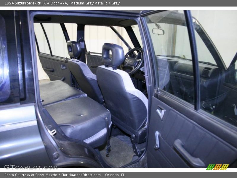 Medium Gray Metallic / Gray 1994 Suzuki Sidekick JX 4 Door 4x4