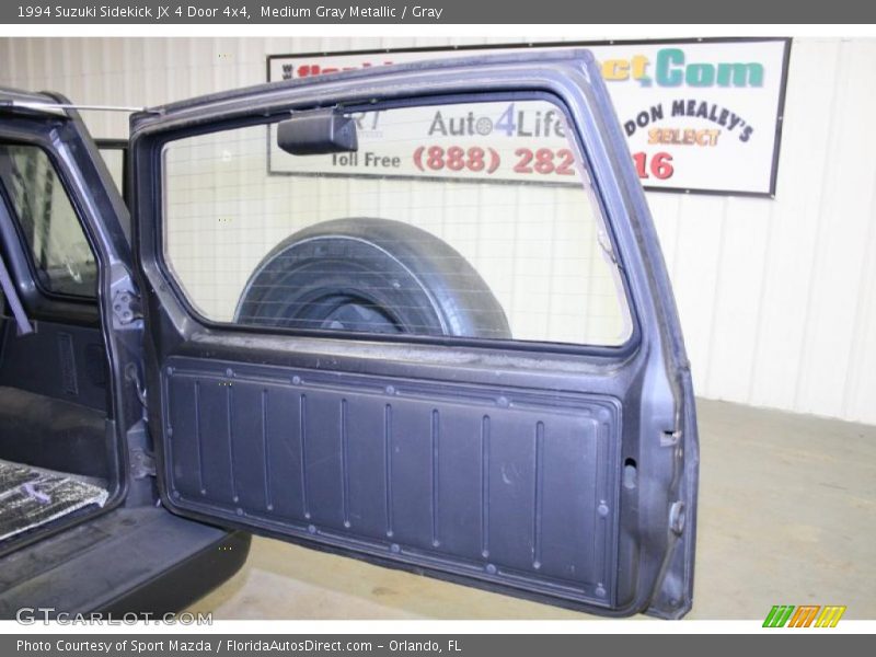 Medium Gray Metallic / Gray 1994 Suzuki Sidekick JX 4 Door 4x4