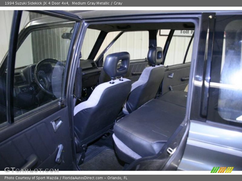 Medium Gray Metallic / Gray 1994 Suzuki Sidekick JX 4 Door 4x4