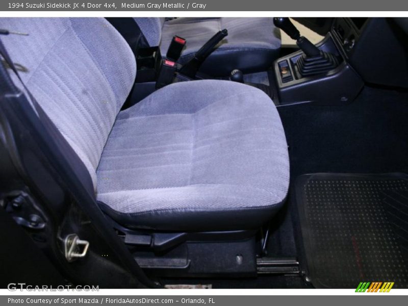Medium Gray Metallic / Gray 1994 Suzuki Sidekick JX 4 Door 4x4