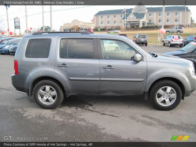 Nimbus Gray Metallic / Gray 2009 Honda Pilot EX 4WD