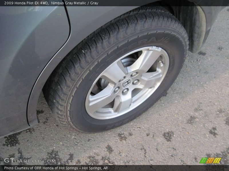 Nimbus Gray Metallic / Gray 2009 Honda Pilot EX 4WD