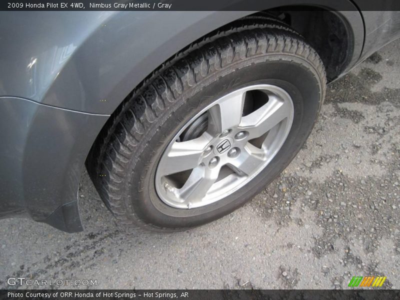 Nimbus Gray Metallic / Gray 2009 Honda Pilot EX 4WD