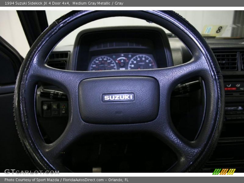 Medium Gray Metallic / Gray 1994 Suzuki Sidekick JX 4 Door 4x4