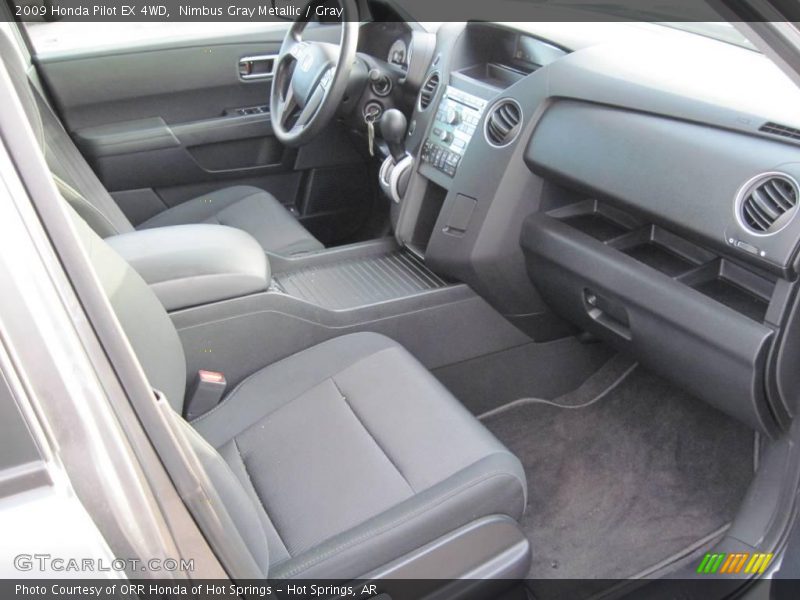 Nimbus Gray Metallic / Gray 2009 Honda Pilot EX 4WD