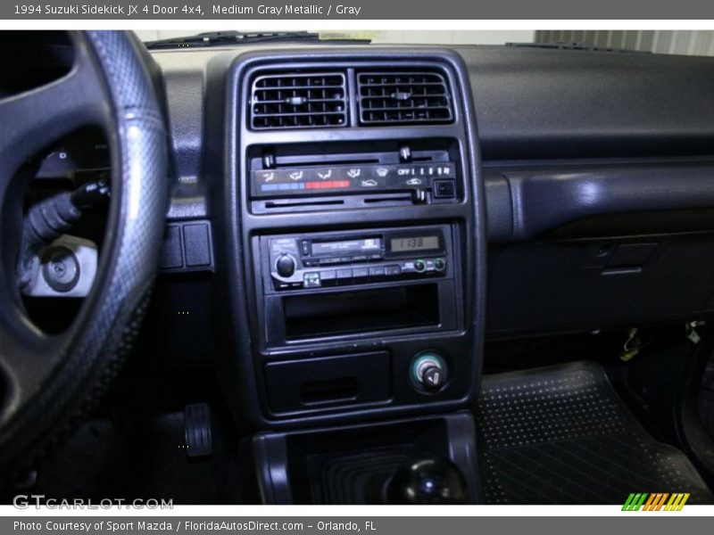 Medium Gray Metallic / Gray 1994 Suzuki Sidekick JX 4 Door 4x4