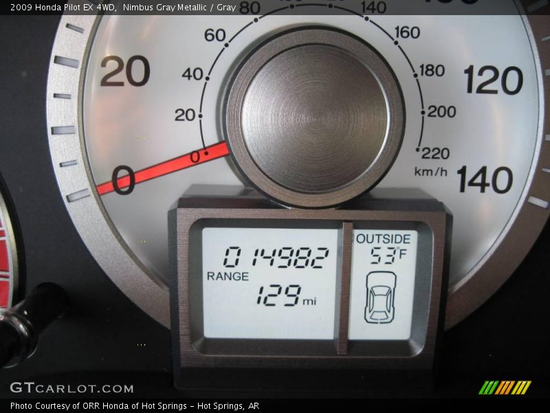 Nimbus Gray Metallic / Gray 2009 Honda Pilot EX 4WD