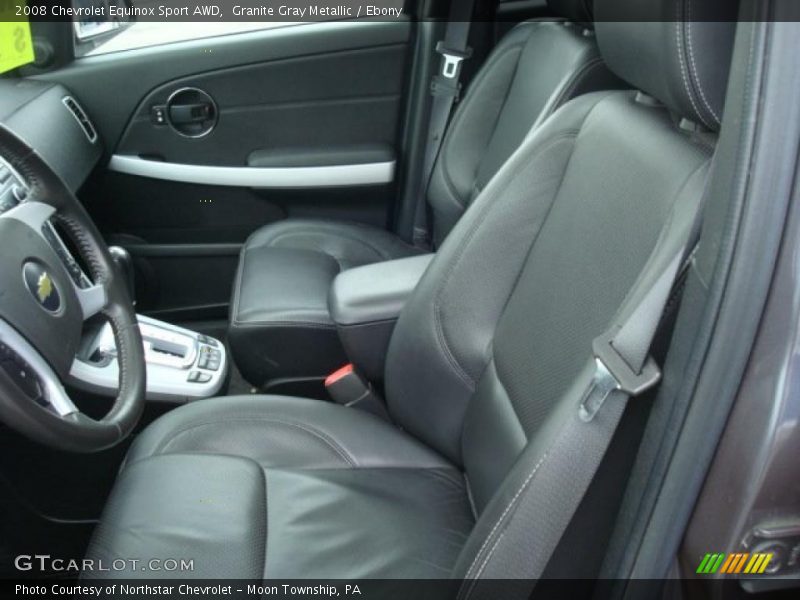 Granite Gray Metallic / Ebony 2008 Chevrolet Equinox Sport AWD