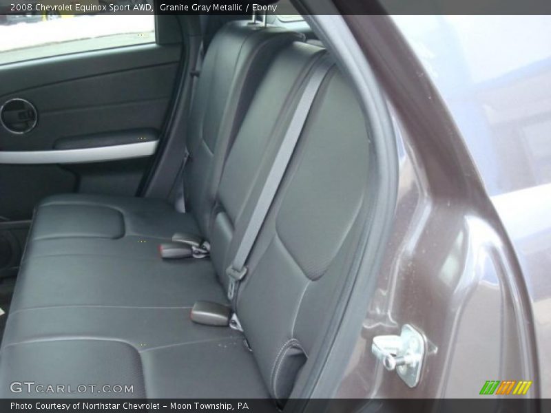 Granite Gray Metallic / Ebony 2008 Chevrolet Equinox Sport AWD