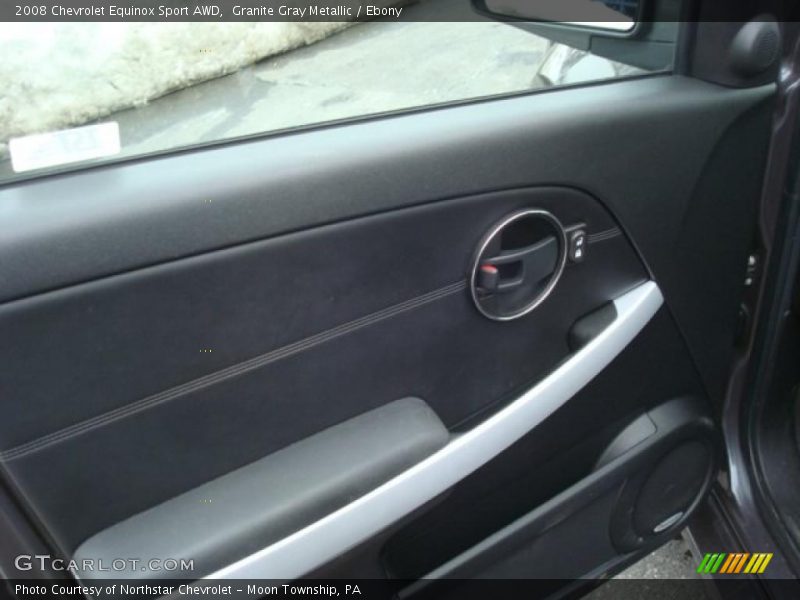 Granite Gray Metallic / Ebony 2008 Chevrolet Equinox Sport AWD